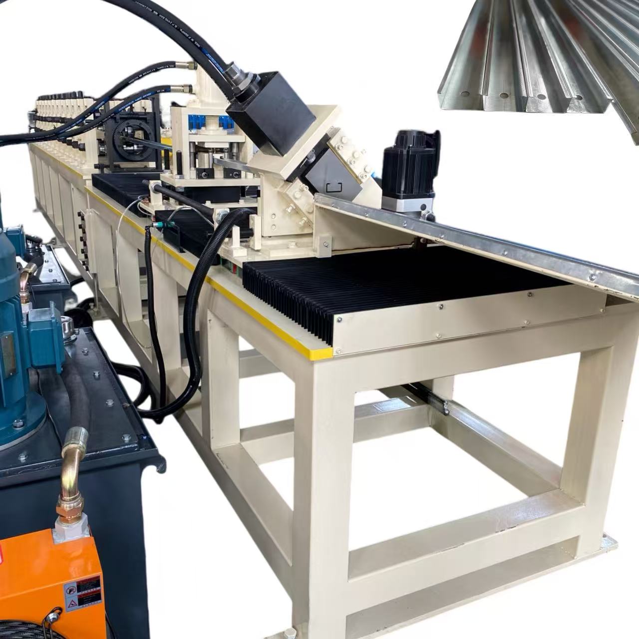 C Stud Shelf Diagonal Brace Roll Forming Machine