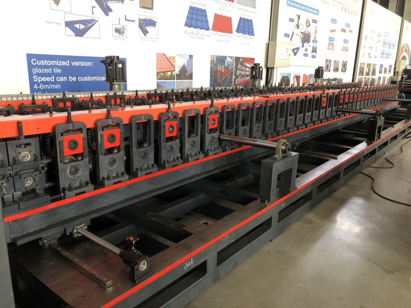 Automatic pallet rack forming process