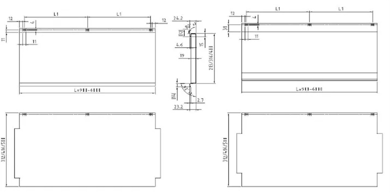 Shelf Panel Roll Forming Machine03