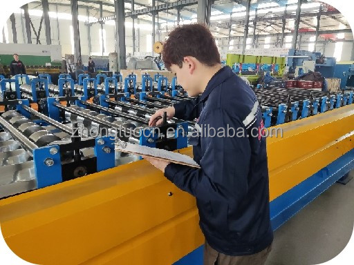 floor decking machine