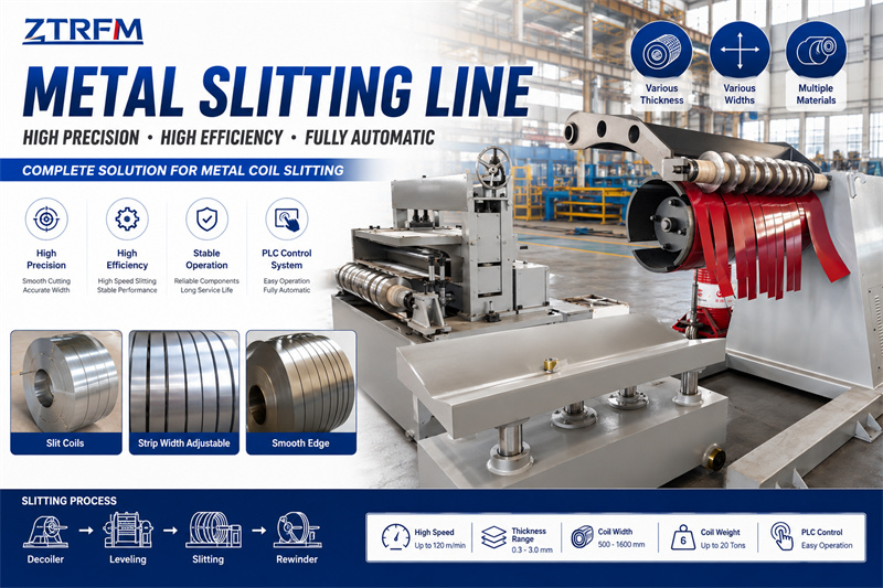 Automatic Metal Slitting Line for Precision Coil Processing