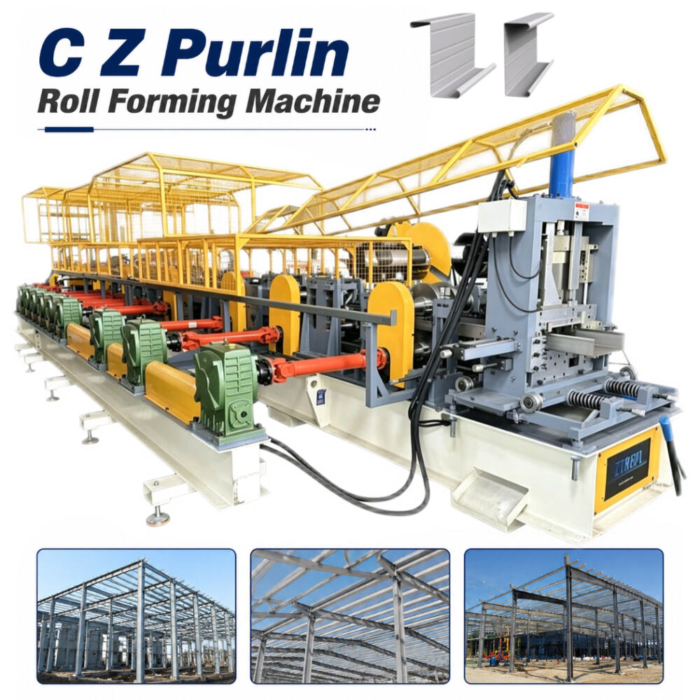 C Z Purlin Roll Forming Machine One-Machine Solution