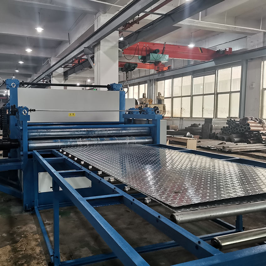 embossing machine for stainless steel