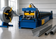 Gutter & Downpipe Roll Forming Machine: K-Style, Box and Half-Round Lines