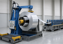 What Is a Decoiler and How Does It Work in a Roll Forming Line?
