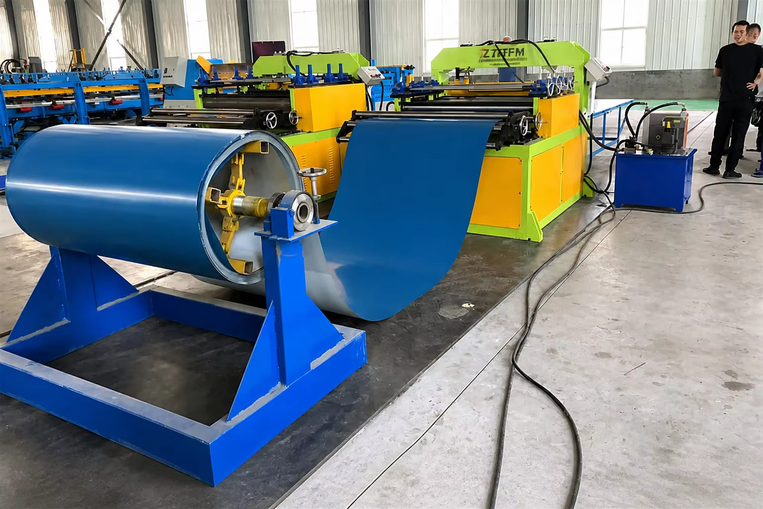 Enhanced CTL cutting unit and sheet receiving table