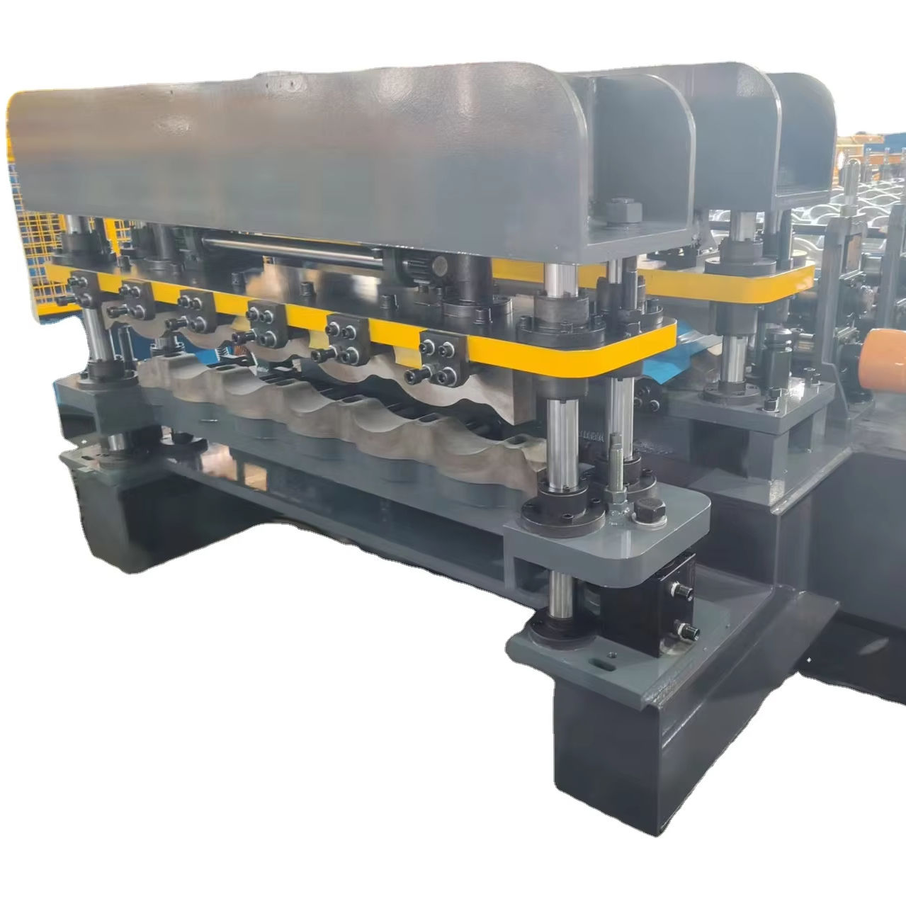 Colored Steel Glazed Tile Rolling Forming Machine