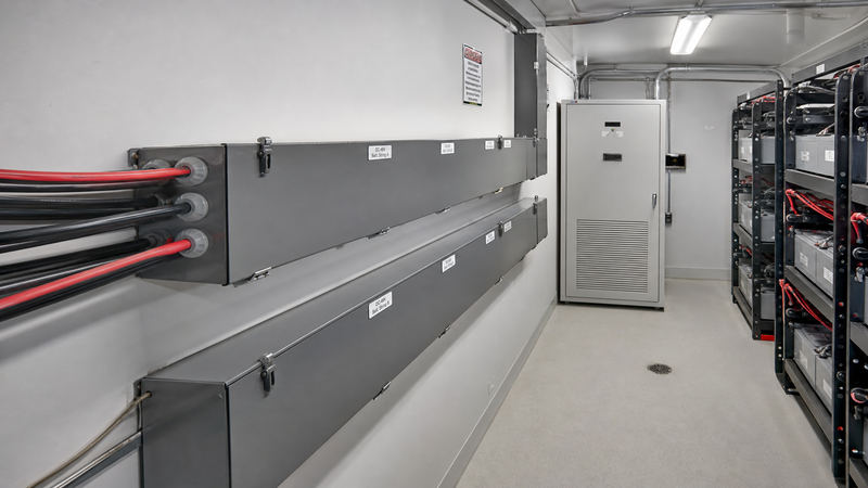5G Telecom Base Station & Data Center Battery Room Cable Raceways