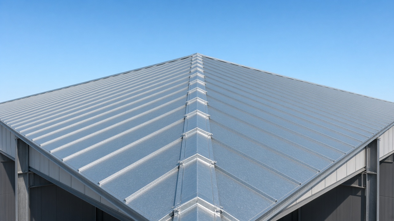 Industrial Logistics Warehouse Roof Apex Sealing