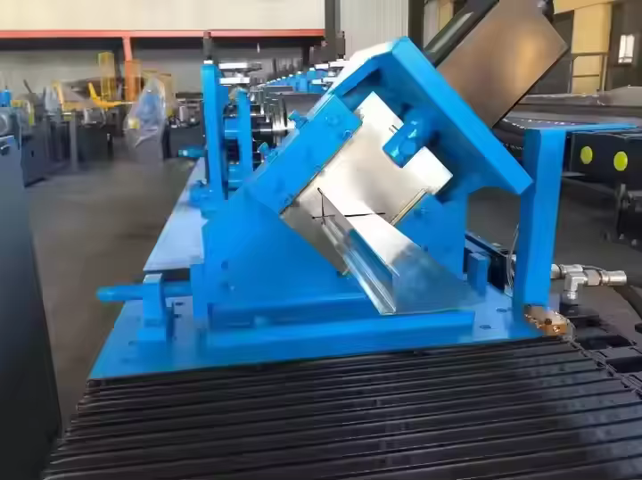 Roof Flashing Roll Forming Machine - 45# Steel Drip Edge Forming Rollers