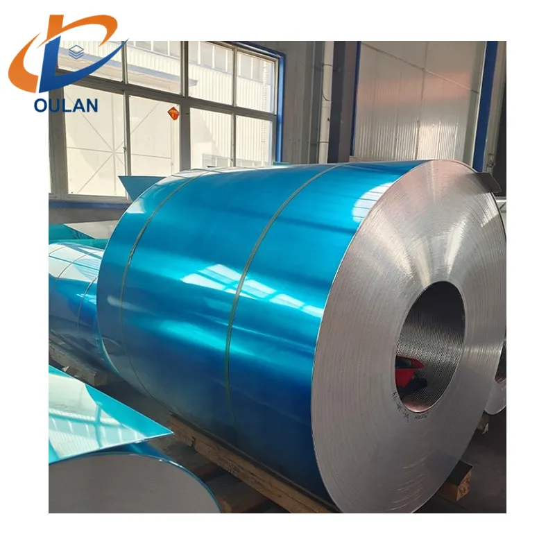 Industrial Use Galvalume Steel DX53D AZ220 0.7mm Storage Equipment Material Galvalume Steel Coil as client's requirements+750-1350mm