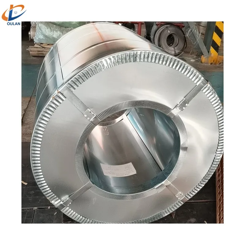 ASTM Standard DX51D+AZ S220GD+AZ AZ140 0.75mm Galvalume Steel Coil with Cutting Service for Pre Coated Steel Base Material as client's requirements+750-1350mm