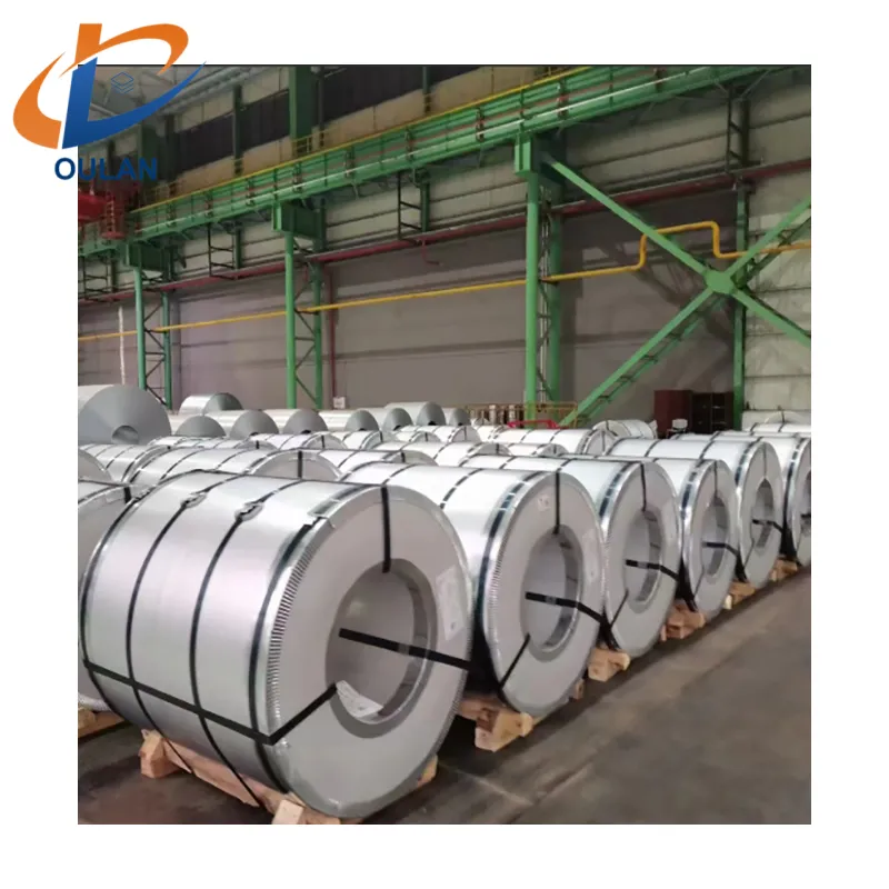 Durable Aluminum Zinc Alloy Coil AZ155 0.75mm HVAC Ductwork Systems Galvalume Steel Coil as client's requirements+750-1350mm