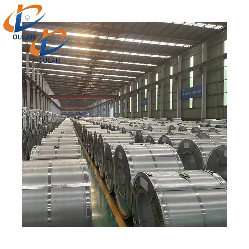 Impact Resistant KS D3506 SGC1000 SGC1100 GB JIS GS SQ130 5.0mm 2400mm Galvanized Steel Coil with Cutting & Bending Services 0.2-200mm Customized+1 251 mm ~ 1 500 mm