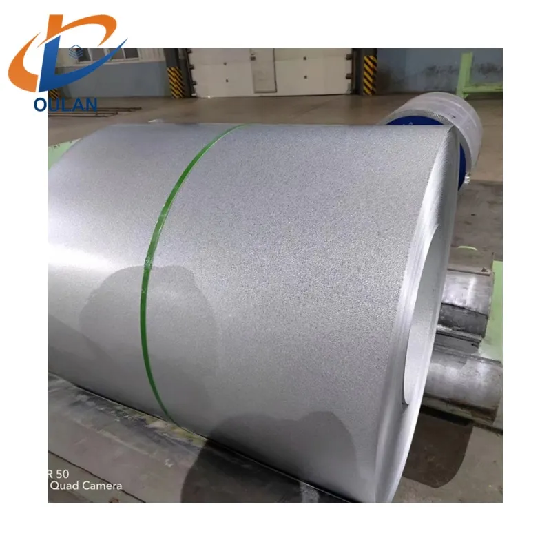 Fire Resistant Galvalume Steel S300GD AZ195 0.85mm Public Facilities Galvalume Steel Coil as client's requirements+750-1350mm