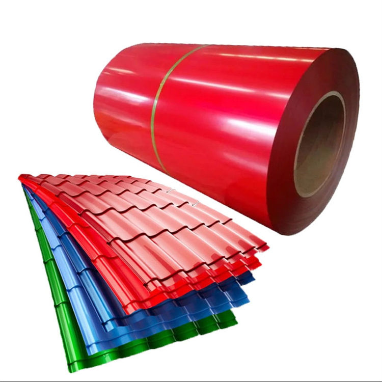 Factory Price Z60 Z275 Prime Color Coated Steel Coils Prepainted Color Coated Coated Steel Coil