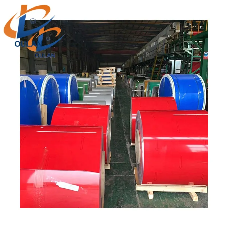 SMP Steel Coil for Shopping Mall Directory Board 5050 0.6mm Bending & Cutting Services JIS Certified 700 mm ~ 900 mm