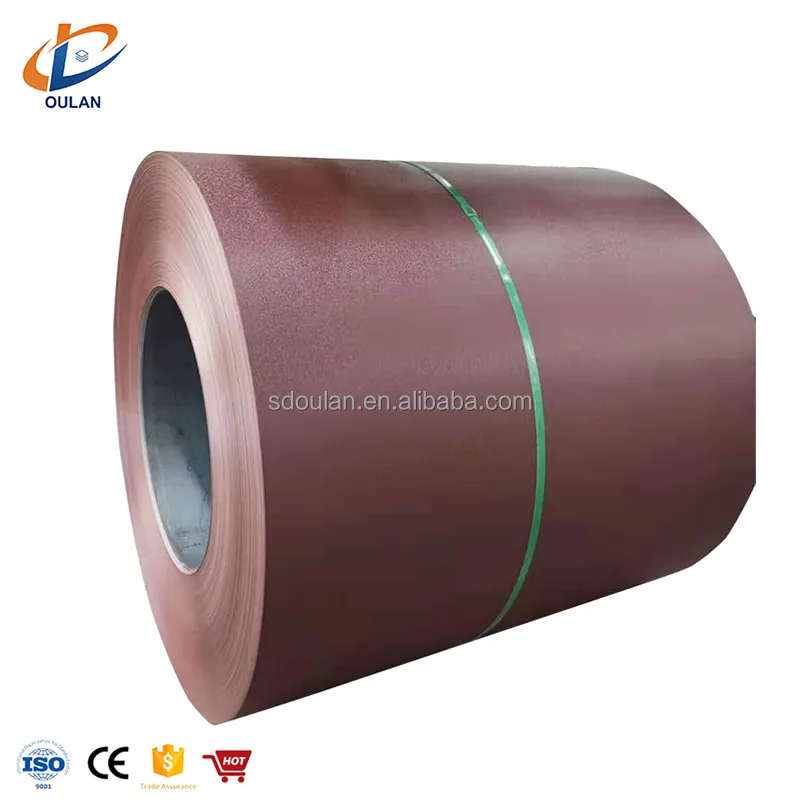 Prepainted Color Coated Roof Customized Steel Coil 0.15mm-6.0mm Galvanized PPGI Steel Coils EN Standard Custom Color Steel Sheet customize+1 251 mm ~ 1 500 mm