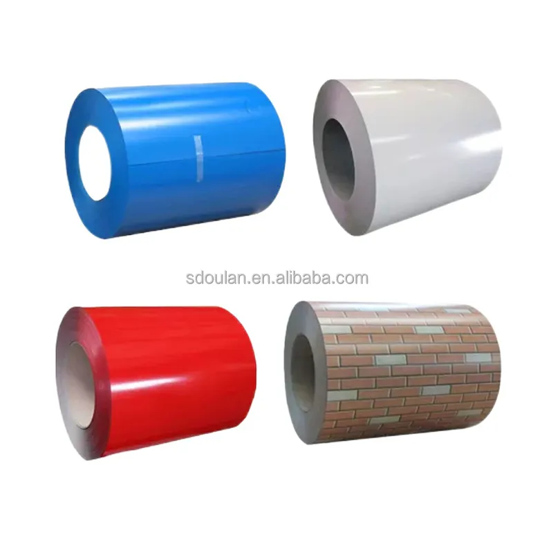 Factory Price RAL3003 Z60 20/7 Color Coated Steel Coil PPGI Steel Coil Prepainted ALUZINC Steel CoilColombian Standards Customized+Customized