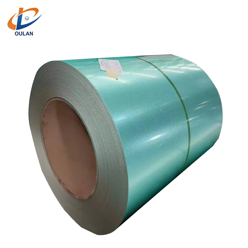 Self Cleaning PVDF Coated Galvalume Coil for High Rise Buildings AZ150 AZ180 AZ200 G300 G350 G400 0.5mm 0.7mm customize+1 251 mm ~ 1 500 mm