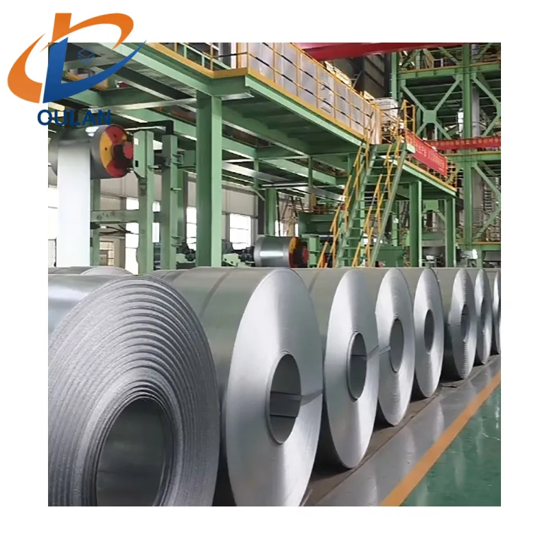Industrial Coating Steel Coil ZM180 ZM220 ZM260 2.4mm Power Transmission Tower Material Zinc Aluminum Magnesium Steel Coil Customized