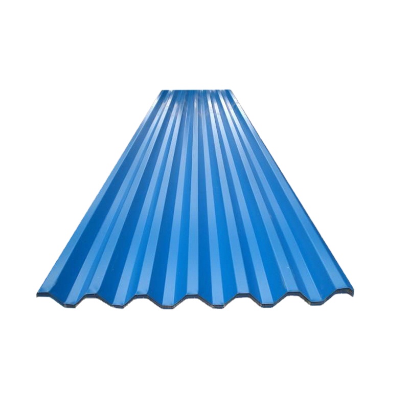 0.12mm 0.15mm PPGI Galvanized Gorrugated Steel Roofing Sheets Prepainted for Construction with Cutting Welding Bending Services