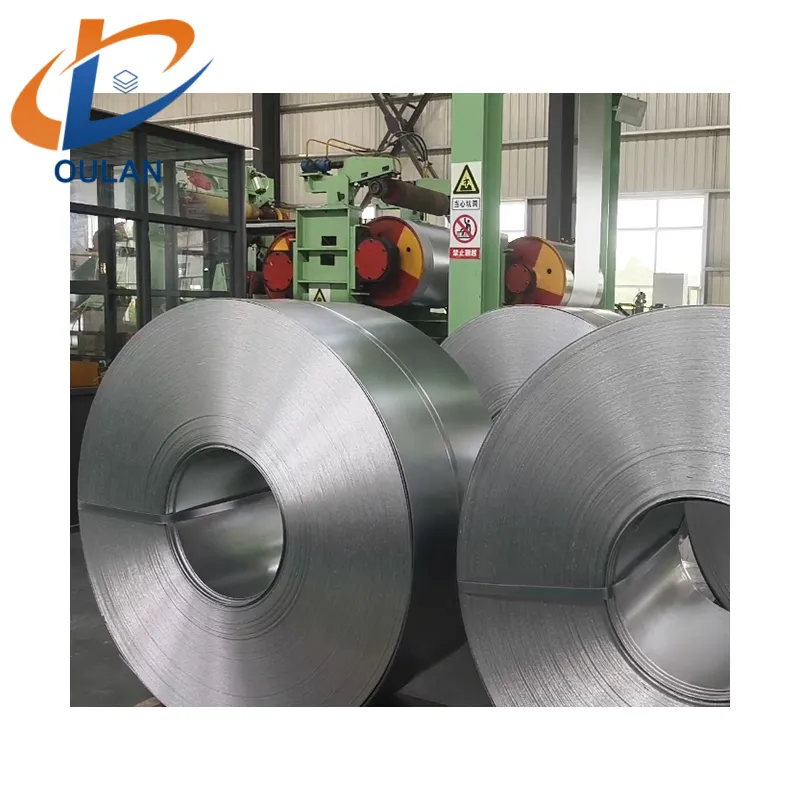 Self Healing Coated Coil ZM120 ZM150 ZM180 ZM210 ZM240 ZM270 0.7mm HVAC Ductwork System Zinc Aluminum Magnesium Steel Coil Customized