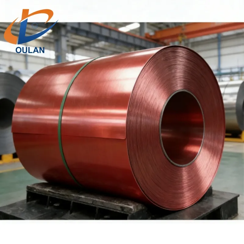Fire Resistant Prepainted Coil for Hotel Emergency Stairwell AZ162 0.9mm customize+1 251 mm ~ 1 500 mm