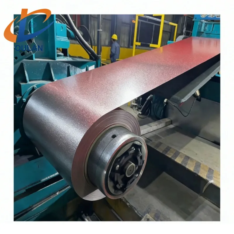 Color Coated PPGI Galvanized Steel Coil for Urban Bus Interior Paneling TISI Certified Bending Cutting 1.0-2.0mm Thickness customize+1 251 mm ~ 1 500 mm