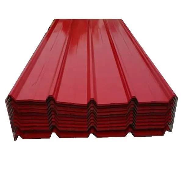 Top Quality Dx51d Z140 0.4mm Corrugated Steel Roofing Sheets 32 Gauge Brick Red Corrugated Steel Roofing Sheet Shandong, China+15-21 days+ASTM+GuanZhou+Electrical appliances, roofing