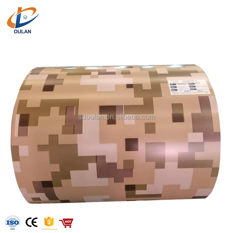Super Weathering Resistance PVDF Coated Aluzinc Steel Coil - UV Resistant, 30-Year Warranty, for Harsh Climates as client's requirements+750-1650mm