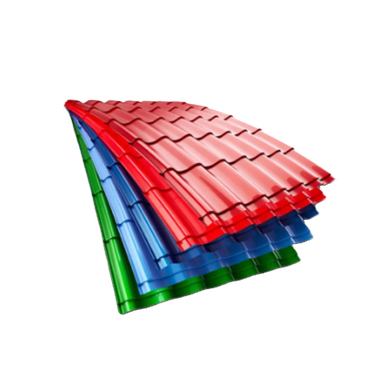 Factory Direct 0.4mm 22 24 28 Gauge Corrugated Prepainted Galvanized Steel Roofing Sheet Color Galvanized Includes Cutting