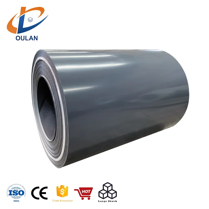 New 0.30 Galvanized Roof Sheet Rolled Metal PPGI Ral 7024 JIS/BS Standard Q235 Steel Plate Bending/Welding/Cutting Included customize+1 251 mm ~ 1 500 mm