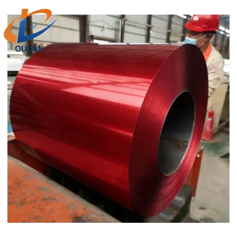 Prepainted Steel Coil TDC51D+Z Grade for Agricultural Grain Silo Lining JIS Certified Bending Cutting Welding Services customize+1 251 mm ~ 1 500 mm