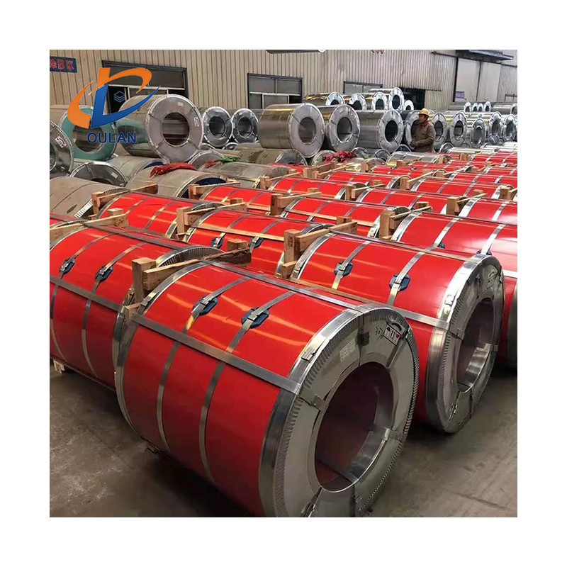 AZ150 Galvalume PPGI Steel Coil With PVDF Coating for Industrial Roofing and Wall Panels 0.3mm 0.4mm 0.5mm 0.6mm 0.7mm 0.8mm