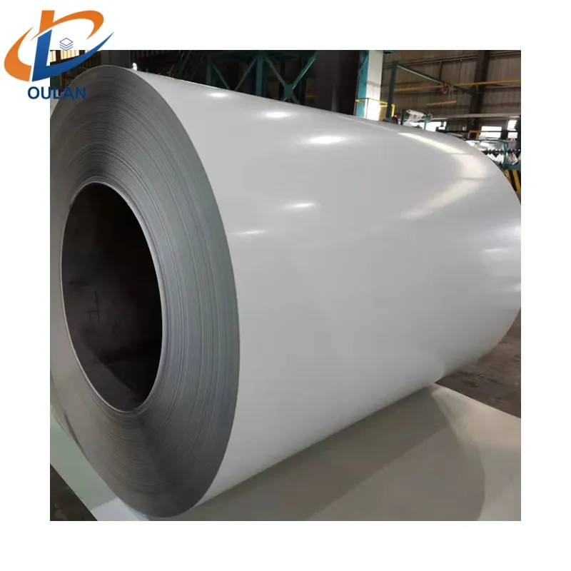 Thermal Insulation SMP Coated Galvalume Coil for Cold Storage AZ150 AZ170 AZ190 G350 G450 0.6mm 0.9mm customize+1 251 mm ~ 1 500 mm