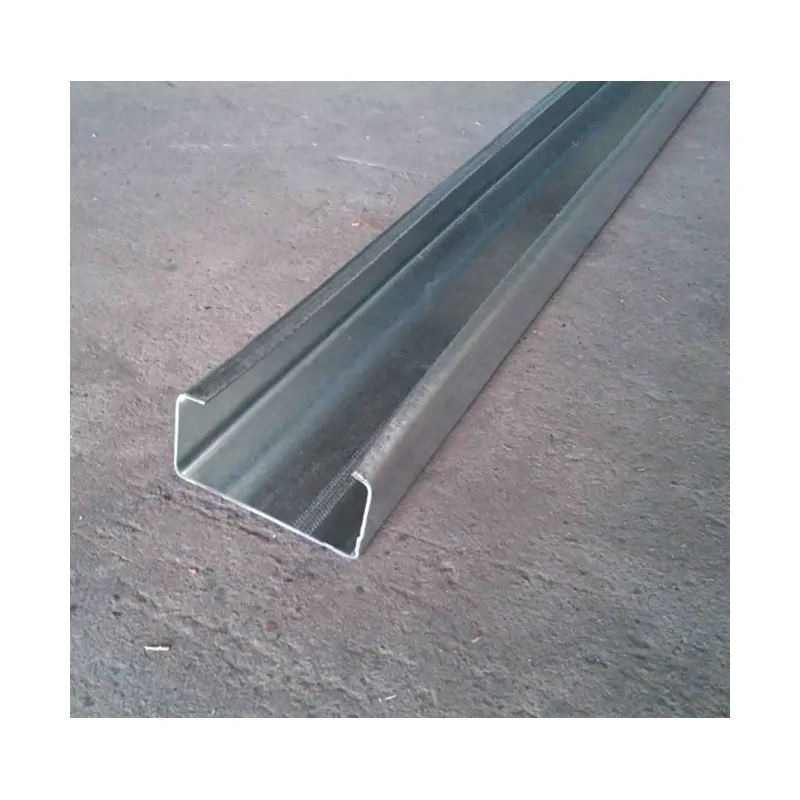 Lightweight C-Shaped Purlin System for Agricultural Greenhouse Poultry Farm Welded Steel Sheet Structure Cutting Sheet Shandong, China+15-21 days+galvanizing+Non-oiled+Yes