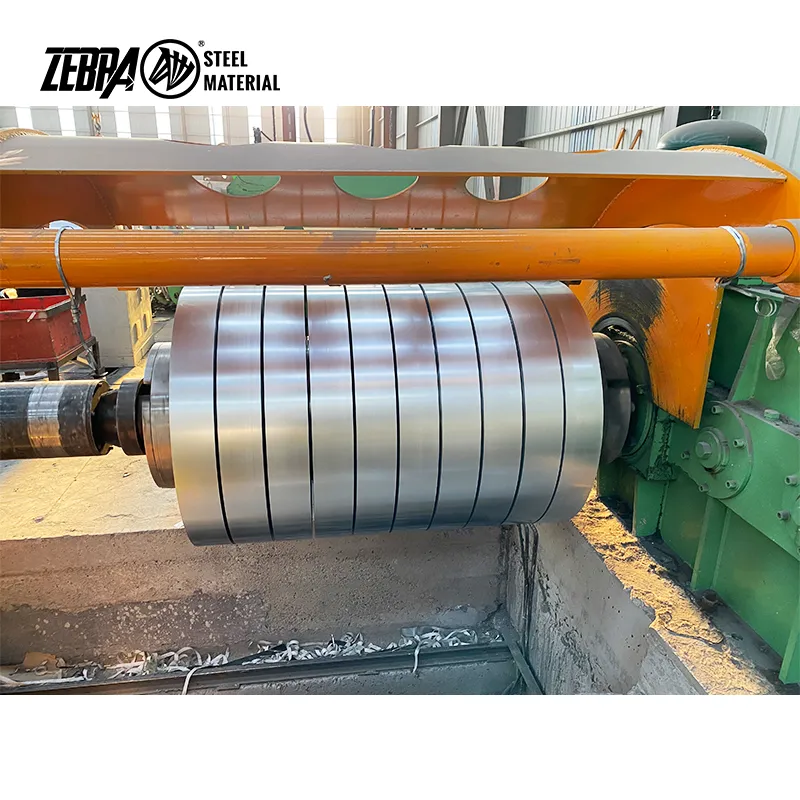 Prime Quality AZ40 AZ100 AZ150 Galvalume Steel Narrow Slitting Coil Aluzinc Steel Strip