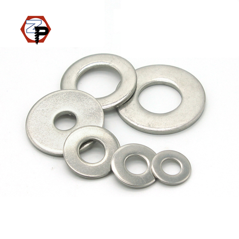 Wholesale Price DIN125 Stainless Steel A2 A4 M6 M8 M10 M12 M20 Flat Washers with Bolts and Nuts