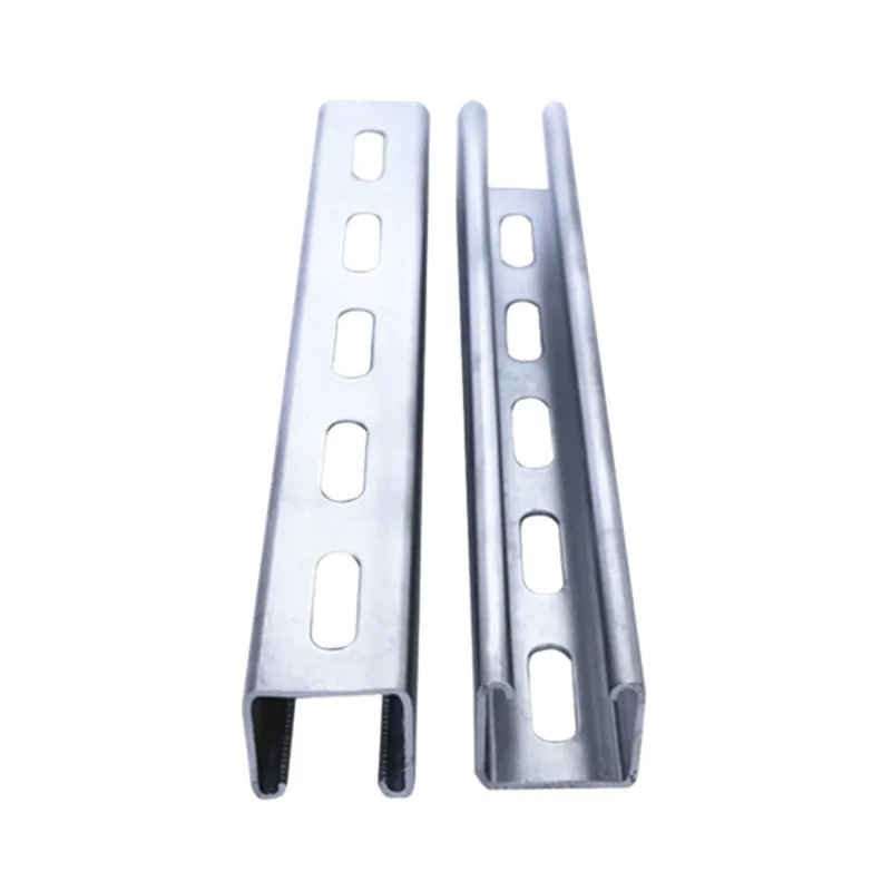 Galvanized Steel Solar Panel Stand Steel c Channel Price 41*41*1.5mm