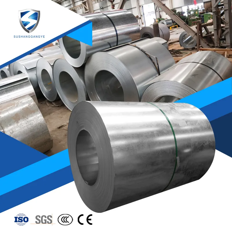 Factory Suppliers Dx51D Dx52D Dx53D DX54D S220GD S250GD S280GD S350GD S550GD SGCC SGHC SGCH Galvanized Steel Coil Price