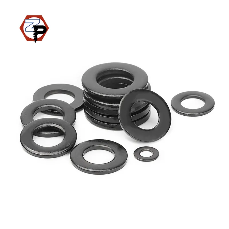 GB97 DIN125 Black Grade 8.8 Steel Flat Washers M5 M6 M8 M10 M12 M14 M16 M20 Flat Washers