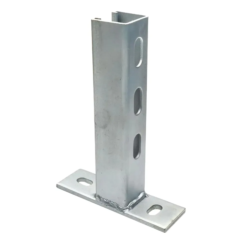 Steel Structure Building Galvanized Cantilever Bracket From Famous China Steel Warehouse 41*41*1.5mm