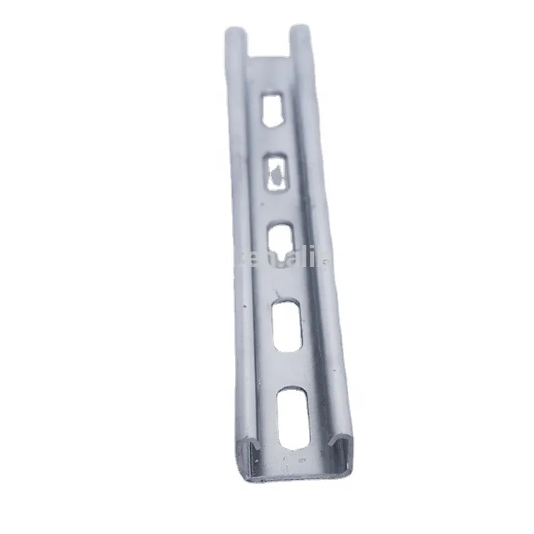 Cold Bending Slotted Strut Channel Price and C-channel Steel for Construction