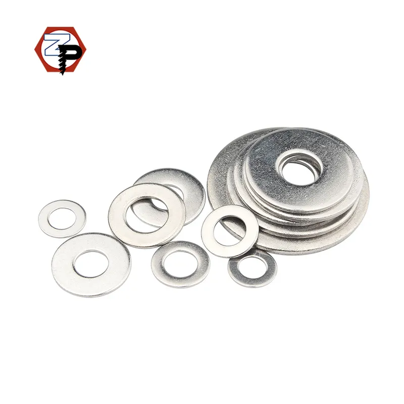 Washers Flat with Bolts and Nuts Spot Inventory DIN125 Stainless Steel SS 304/316/410 M6-M36