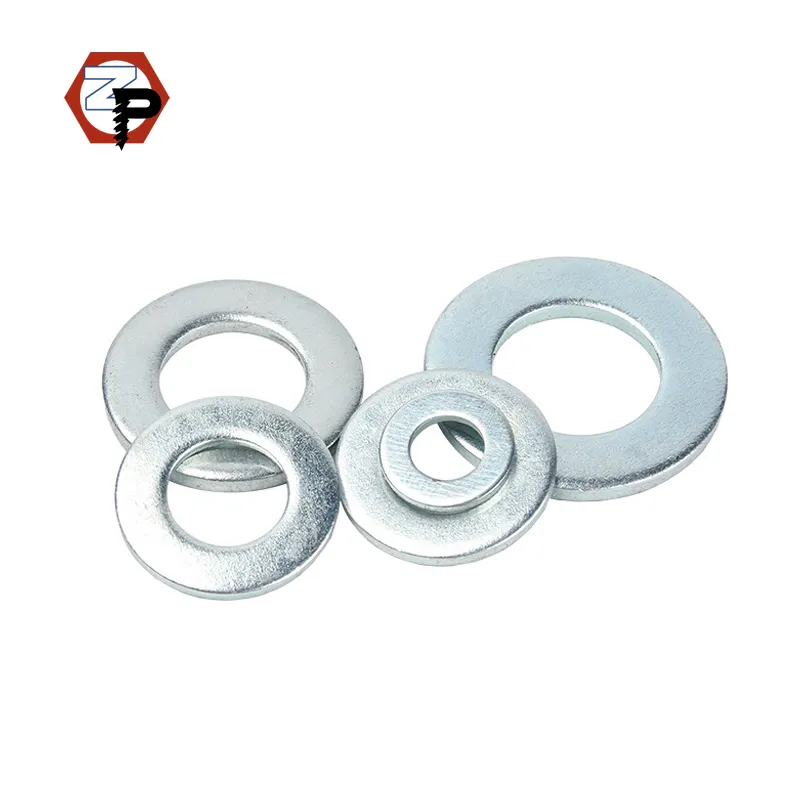Carbon Steel DIN125 Flat Washer Washers Galvanized Zinc Plated Metal Flat Washer