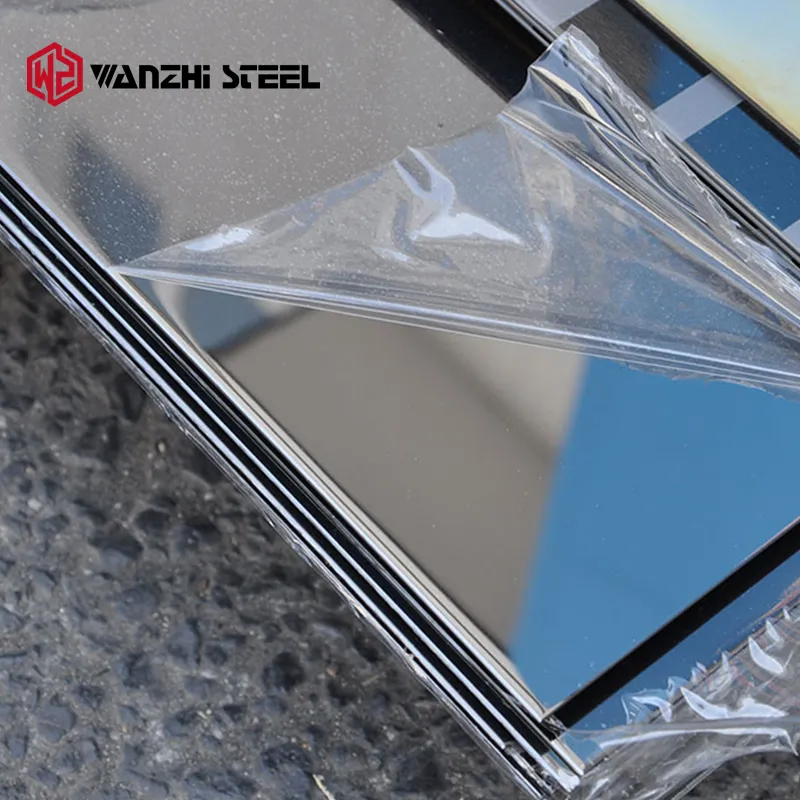 1.5mm Thick Black Stainless Steel Sheet Mirror Plate 304l 316 Gold Mirror Stainless Steel Sheet Plate Customized+3mm-1250mm or as required