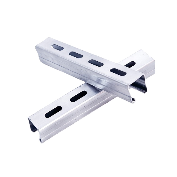 41x41 41x21 Zinc Aluminum Magnesium U Slotted Channel C Type Steel C Channel Unistrut Channel Price
