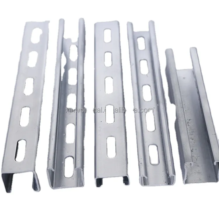 Fine Quality Steel C Channel Steel Strut Channel Roll Forming Machine