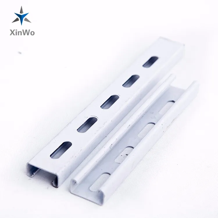 Customized HDG Aluminum Solar Strut Channel for Solar Mounting System Steel Structures Product 41*41mm